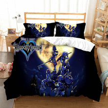 Load image into Gallery viewer, Kingdom Hearts #21 Duvet Cover Quilt Cover Pillowcase Bedding Set Bed Linen Home Bedroom Decor