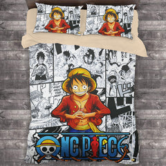 Comic One Piece #2 Duvet Cover Quilt Cover Pillowcase Bedding Set Bed Linen Home Decor