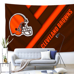 Cleveland Browns Football League  Wall Decor Hanging Tapestry Home Bedroom Living Room Decoration