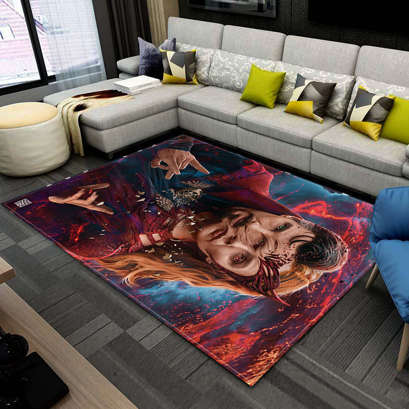 Doctor Strange Scarlet Witch Graphic Carpet Living Room Bedroom Sofa Rug Door Mat Kitchen Bathroom Mats for Kids