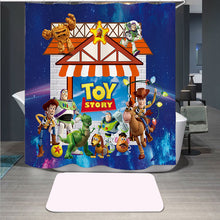 Load image into Gallery viewer, Toy Story Buzz Lightyear Woody Forky #17 Shower Curtain Waterproof Bath Curtains Bathroom Decor With Hooks