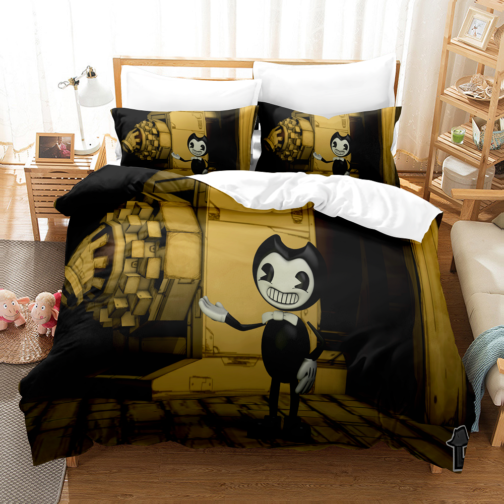 2024 NEW Bendy and the ink machine Bedding Set Duvet Covers