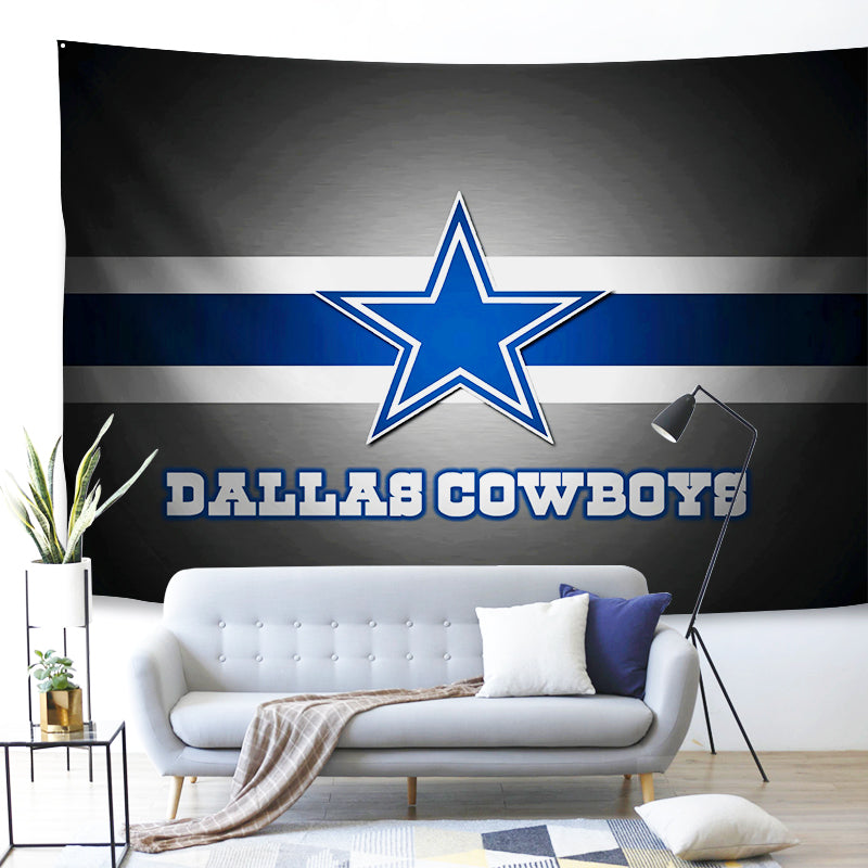 Dallas Cowboys Football League Wall Decor Hanging Tapestry Home Bedroom Living Room Decoration