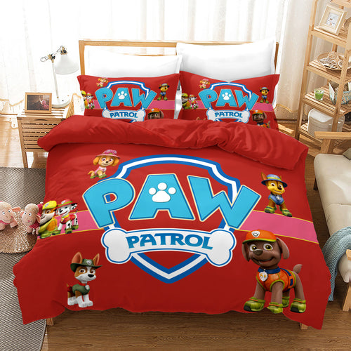 PAW Patrol Marshall #20 Duvet Cover Quilt Cover Pillowcase Bedding Set Bed Linen Home Decor
