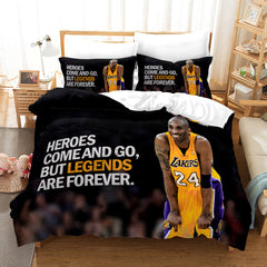 Basketball #4 Duvet Cover Quilt Cover Pillowcase Bedding Set Bed Linen Home Bedroom Decor