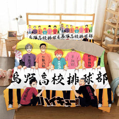 Haikyuu!! Hinata Shoyo #5 Duvet Cover Quilt Cover Pillowcase Bedding Set Bed Linen Home Bedroom Decor