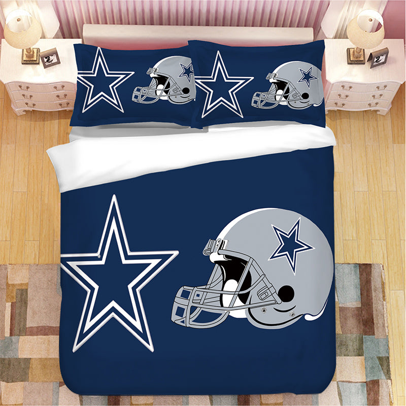 Dallas Cowboys Football League #2 Duvet Cover Quilt Cover Pillowcase Bedding Set Bed Linen Home Decor