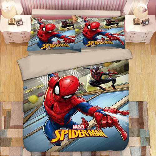 Avengers Spiderman #4 Duvet Cover Quilt Cover Pillowcase Bedding Set Bed Linen Home Decor