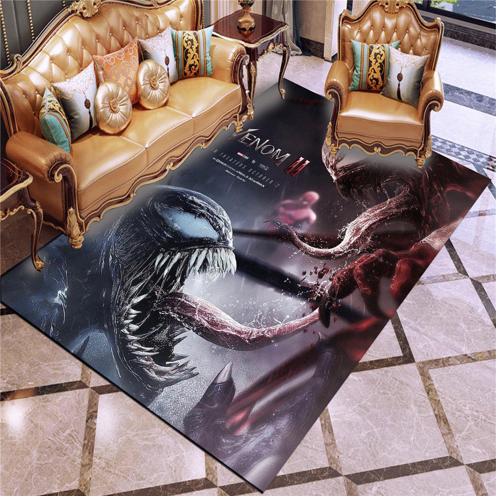 Venom #1 Graphic Carpet Living Room Bedroom Sofa Rug Door Mat Kitchen Bathroom Mats for Kids