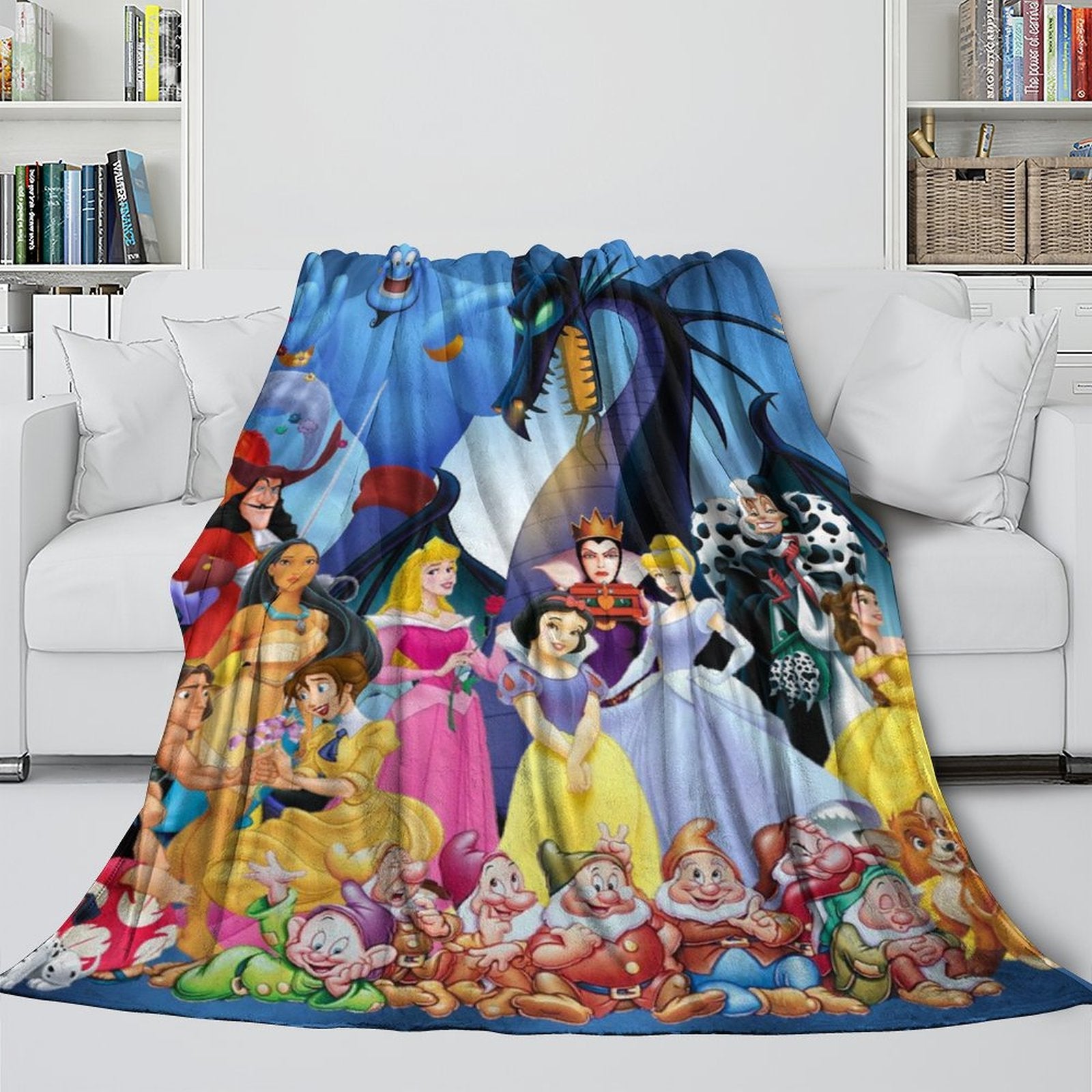 2024 NEW Donald Duck Blanket Flannel Fleece Throw Room Decoration