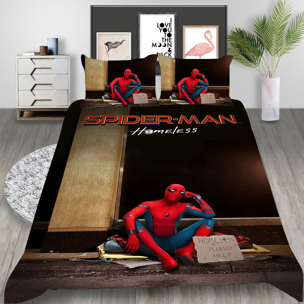 Spider-Man No Way Home #5 Duvet Cover Quilt Cover Pillowcase Bedding Set for Kids Adults