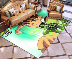 Ben 10 #1 Graphic Carpet Living Room Bedroom Sofa Rug Door Mat Kitchen Bathroom Mats for Kids