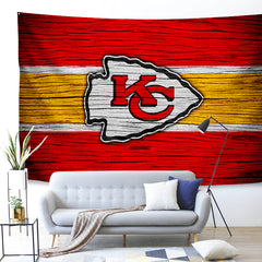 Kansas City Chiefs Football League #4 Wall Decor Hanging Tapestry Home Bedroom Living Room Decoration