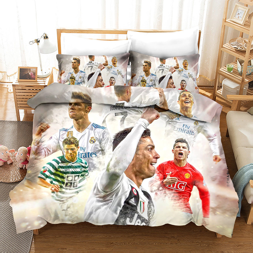 Football League #7 Duvet Cover Quilt Cover Pillowcase Bedding Set Bed Linen Home Bedroom Decor