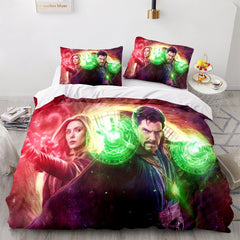Doctor Strange in the Multiverse of Madness #3 Duvet Cover Quilt Cover Pillowcase Bedding Set Bed Linen Home Decor