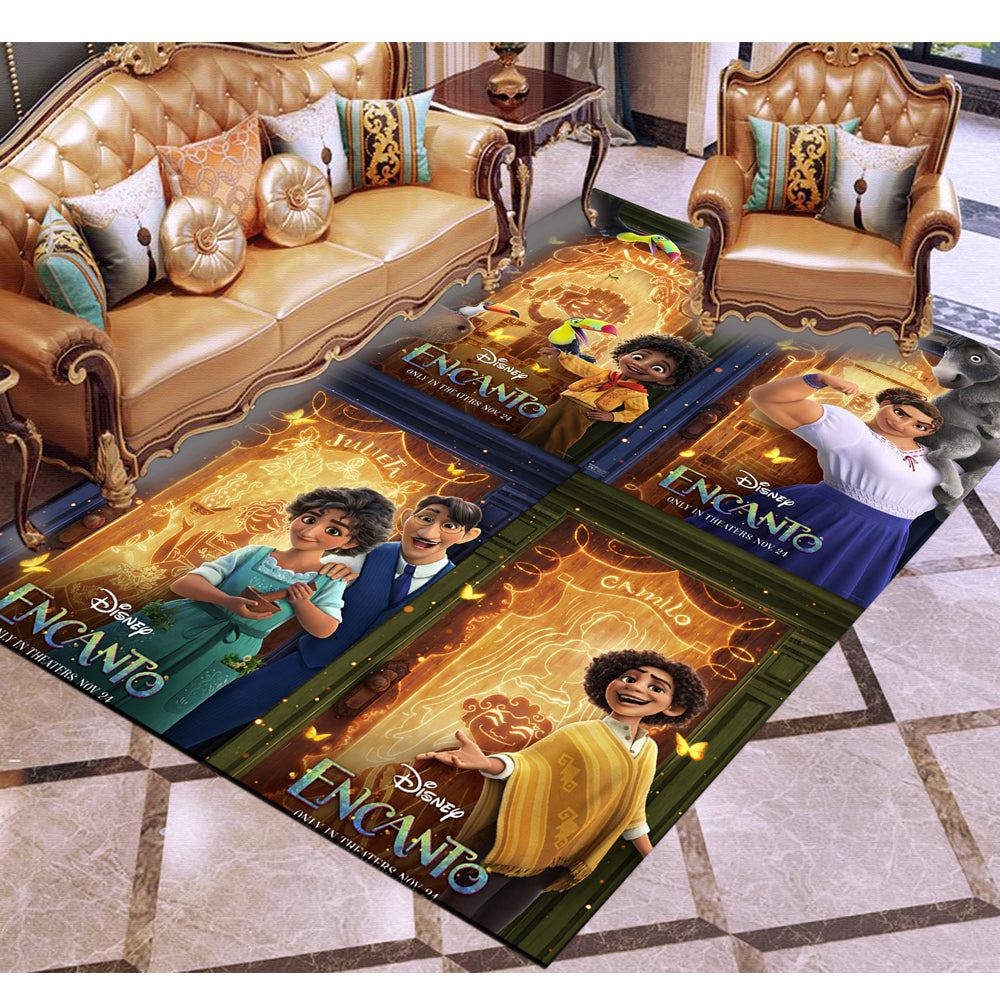 Encanto Mirabel  #2 Graphic Carpet Living Room Bedroom Sofa Rug Door Mat Kitchen Bathroom Mats for Kids