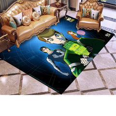 Ben 10 #1 Graphic Carpet Living Room Bedroom Sofa Rug Door Mat Kitchen Bathroom Mats for Kids