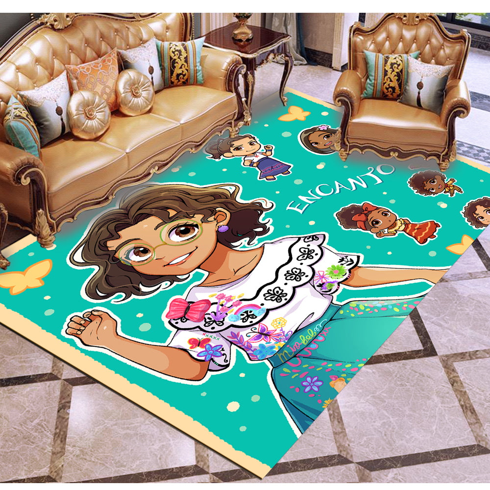 Encanto Mirabel  #2 Graphic Carpet Living Room Bedroom Sofa Rug Door Mat Kitchen Bathroom Mats for Kids