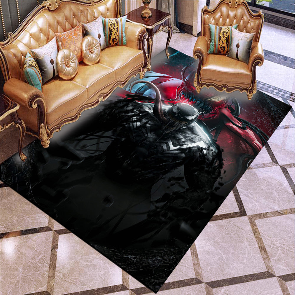 Venom #1 Graphic Carpet Living Room Bedroom Sofa Rug Door Mat Kitchen Bathroom Mats for Kids