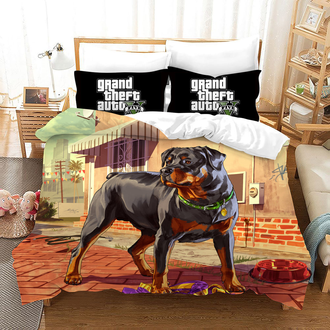 Grand Theft Auto #9 Duvet Cover Quilt Cover Pillowcase Bedding Set Bed Linen Home Decor