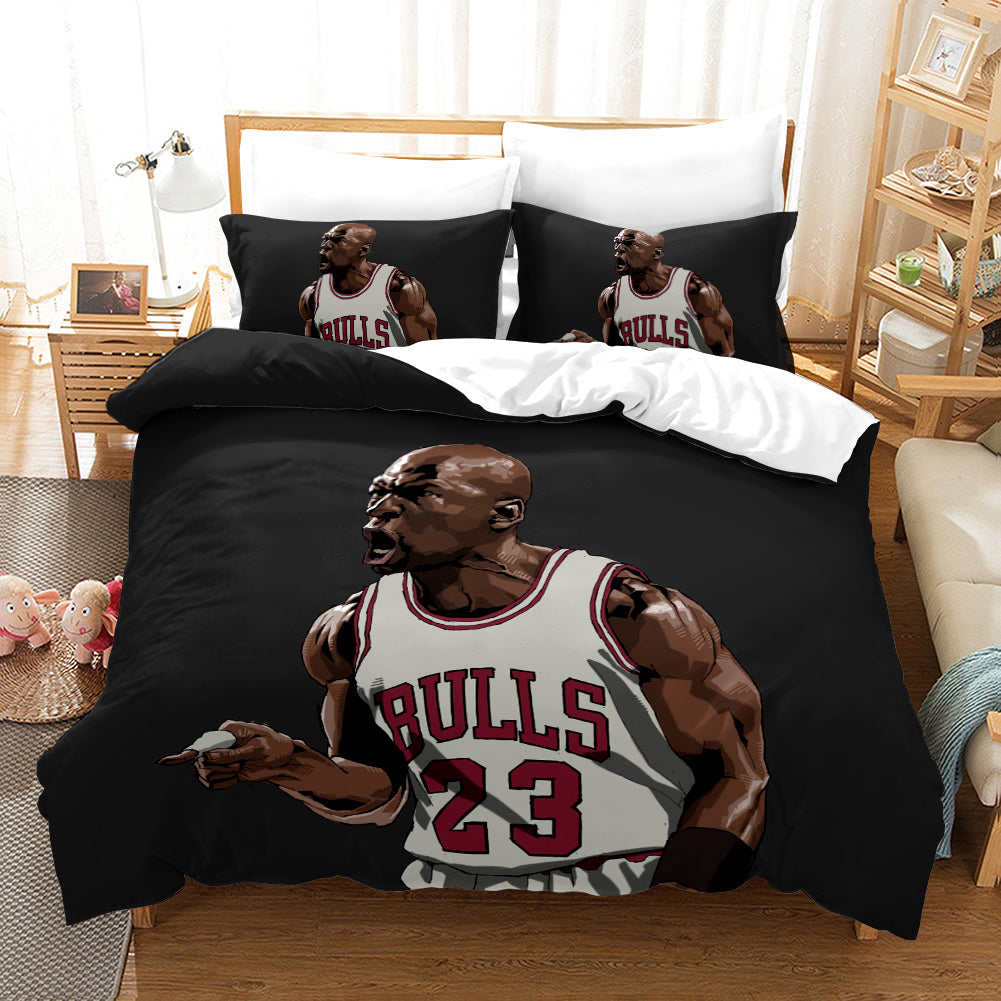 Basketball #9 Duvet Cover Quilt Cover Pillowcase Bedding Set Bed Linen Home Bedroom Decor