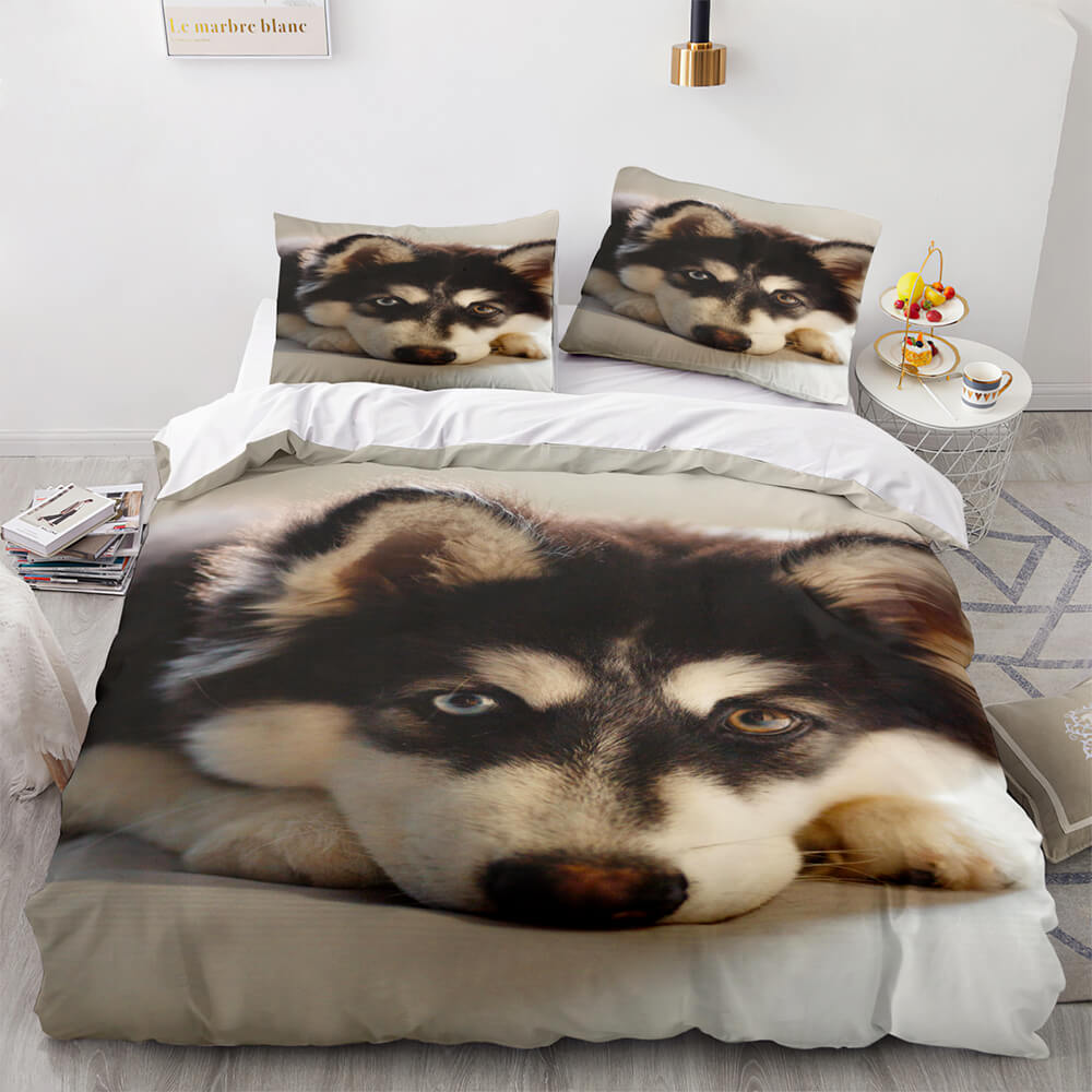 2024 NEW Animal Dog Bedding Set Duvet Cover