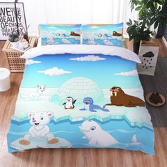 2024 NEW Animal World Bedding Set Quilt Cover Without Filler