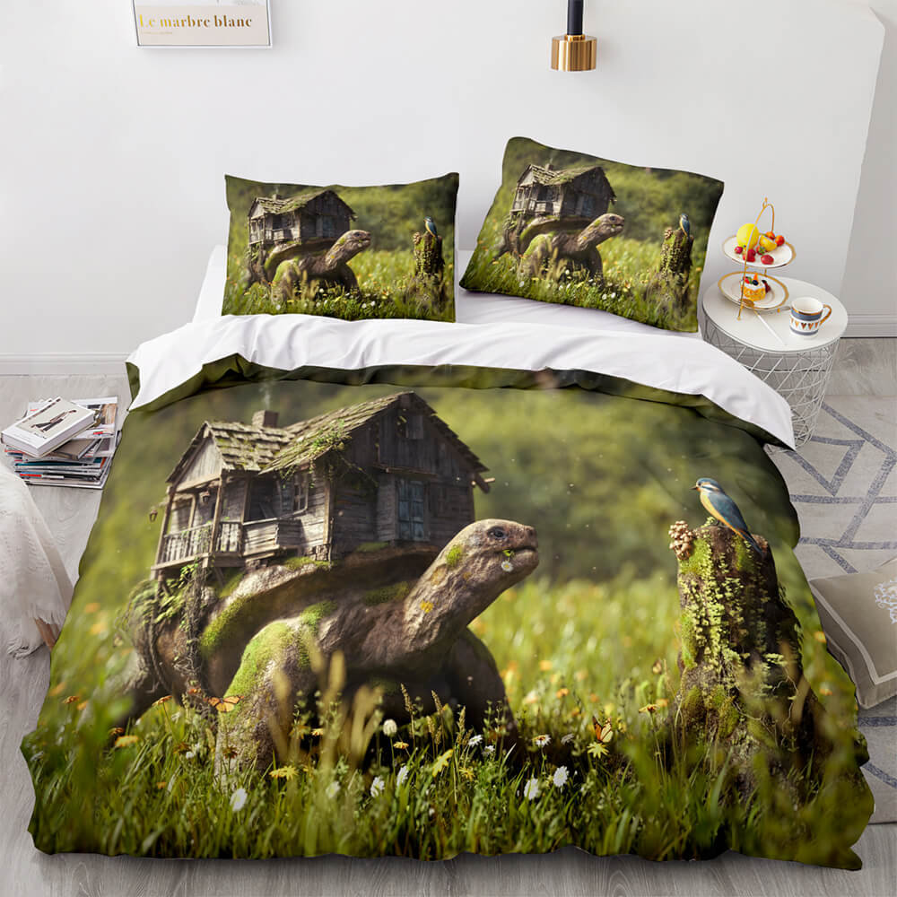 2024 NEW Animal World Cosplay Bedding Set Duvet Cover Without Filler