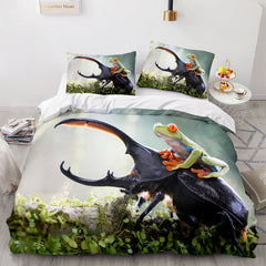 2024 NEW Animal World Cosplay Bedding Set Duvet Cover Without Filler