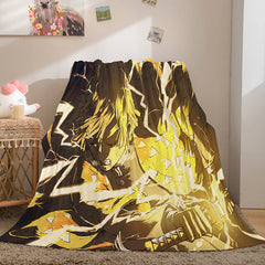 2024 NEW Anime Demon Slayer Flannel Fleece Throw Blanket