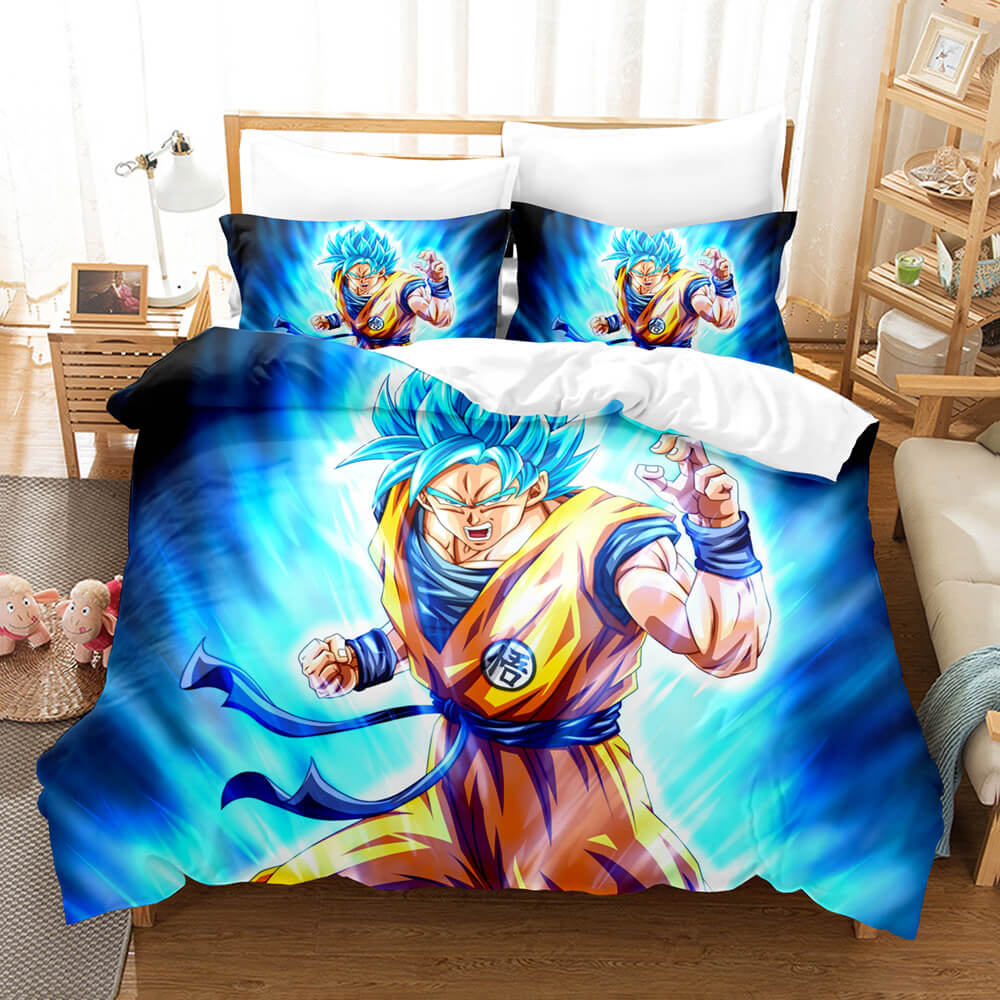 2024 NEW Anime Dragon Ball Bedding Sets Kids Quilt Cover