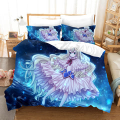 2024 NEW Anime Fairy Tail Cosplay Bedding Set Quilt Covers Without Filler