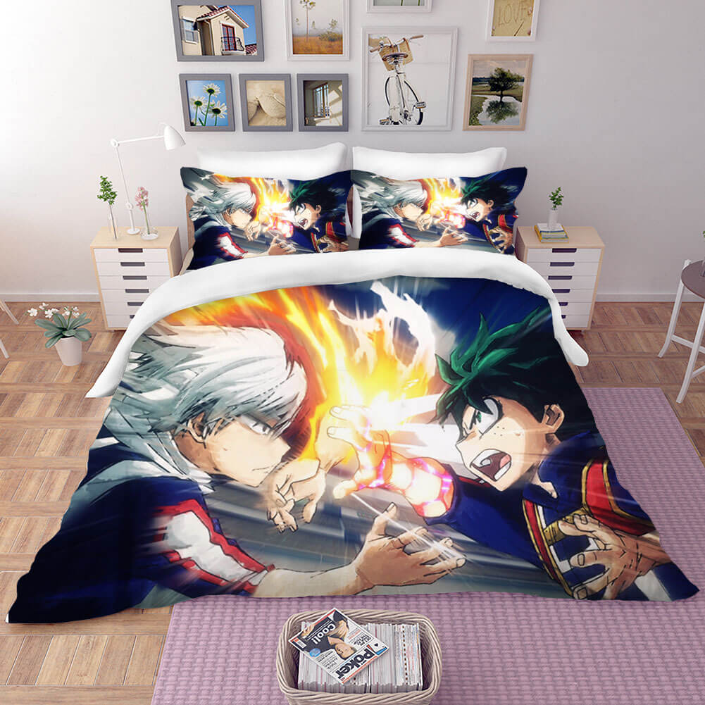 2024 NEW Anime My Hero Academia Bedding Set Quilt Covers Without Filler