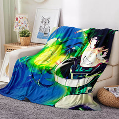 2024 NEW Anime My Hero Academia Blanket Flannel Throw Room Decoration