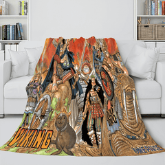 2024 NEW Anime One Piece Straw Hat Pirates Super Soft Flannel Throw Bed Blanket