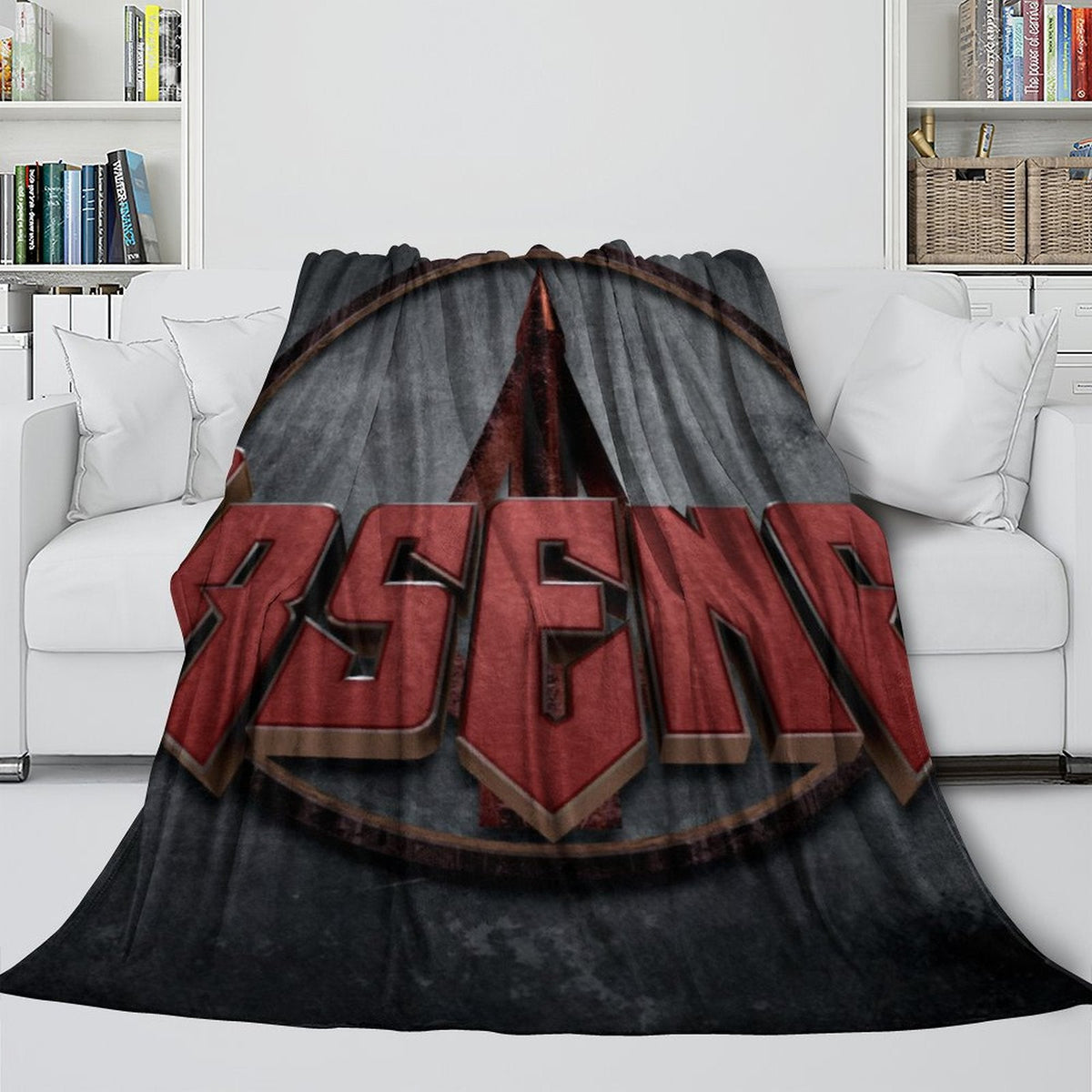 2024 NEW Arsenal Football Club Blanket Flannel Throw Room Decoration