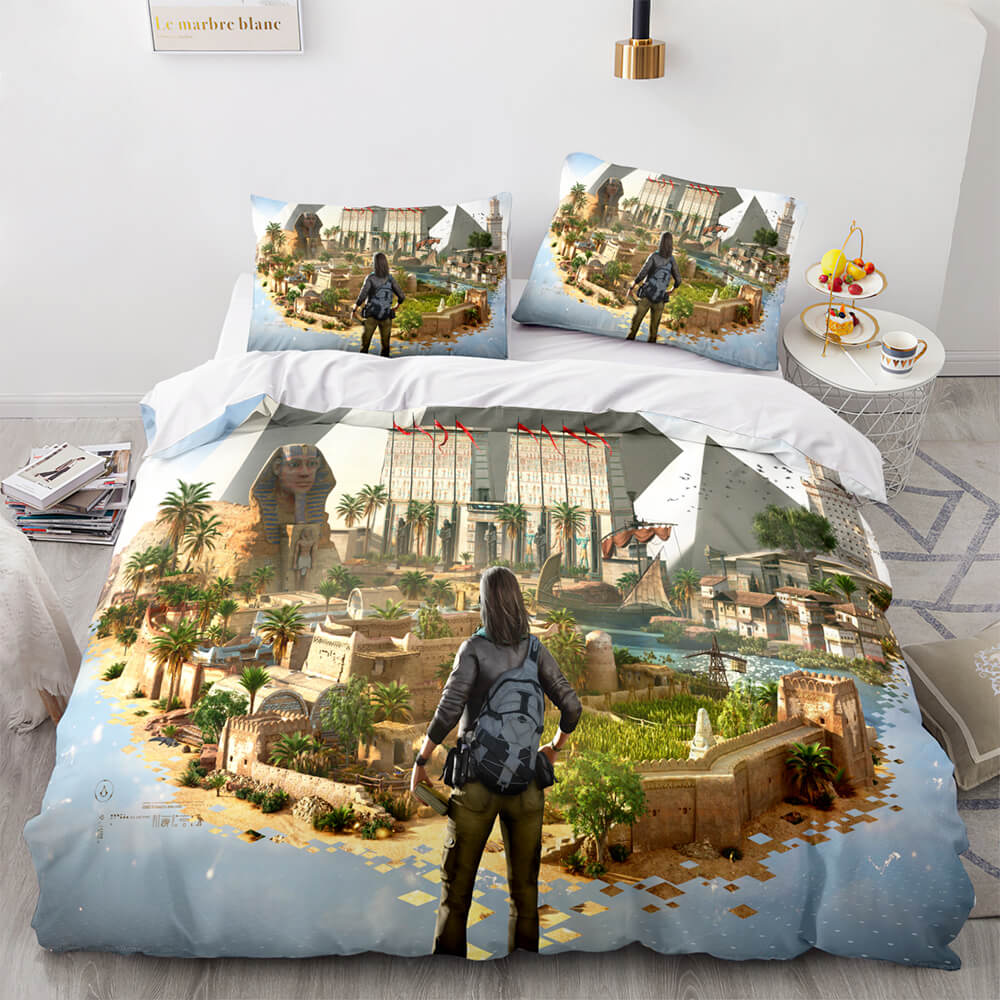 2024 NEW Assassin's Creed Bedding Set Quilt Covers Without Filler