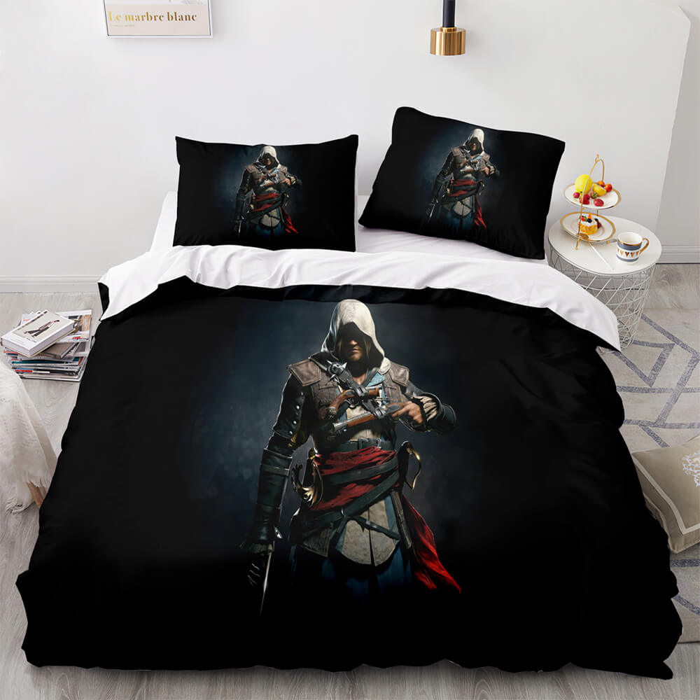 2024 NEW Assassin's Creed Bedding Set Quilt Covers Without Filler