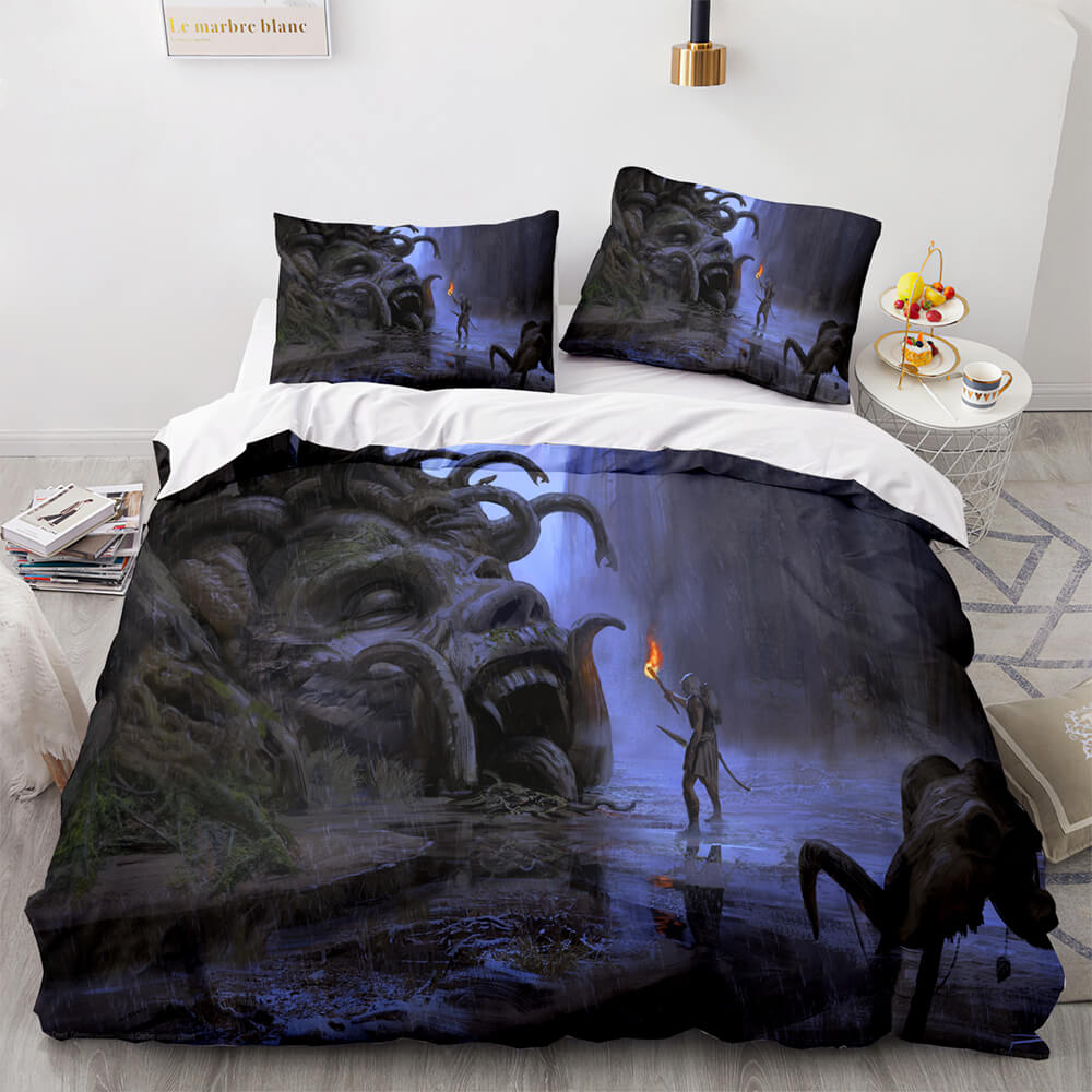 2024 NEW Assassin's Creed Bedding Set Quilt Covers Without Filler