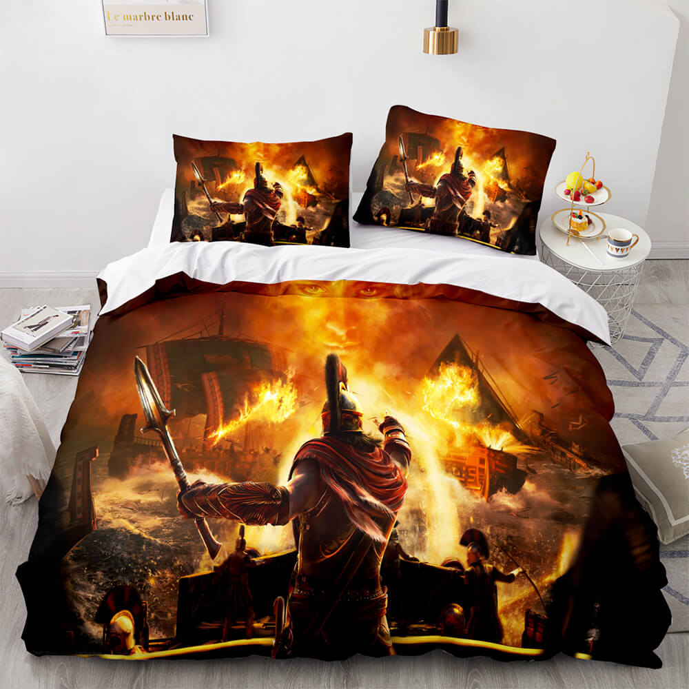 2024 NEW Assassin's Creed Bedding Set Quilt Covers Without Filler