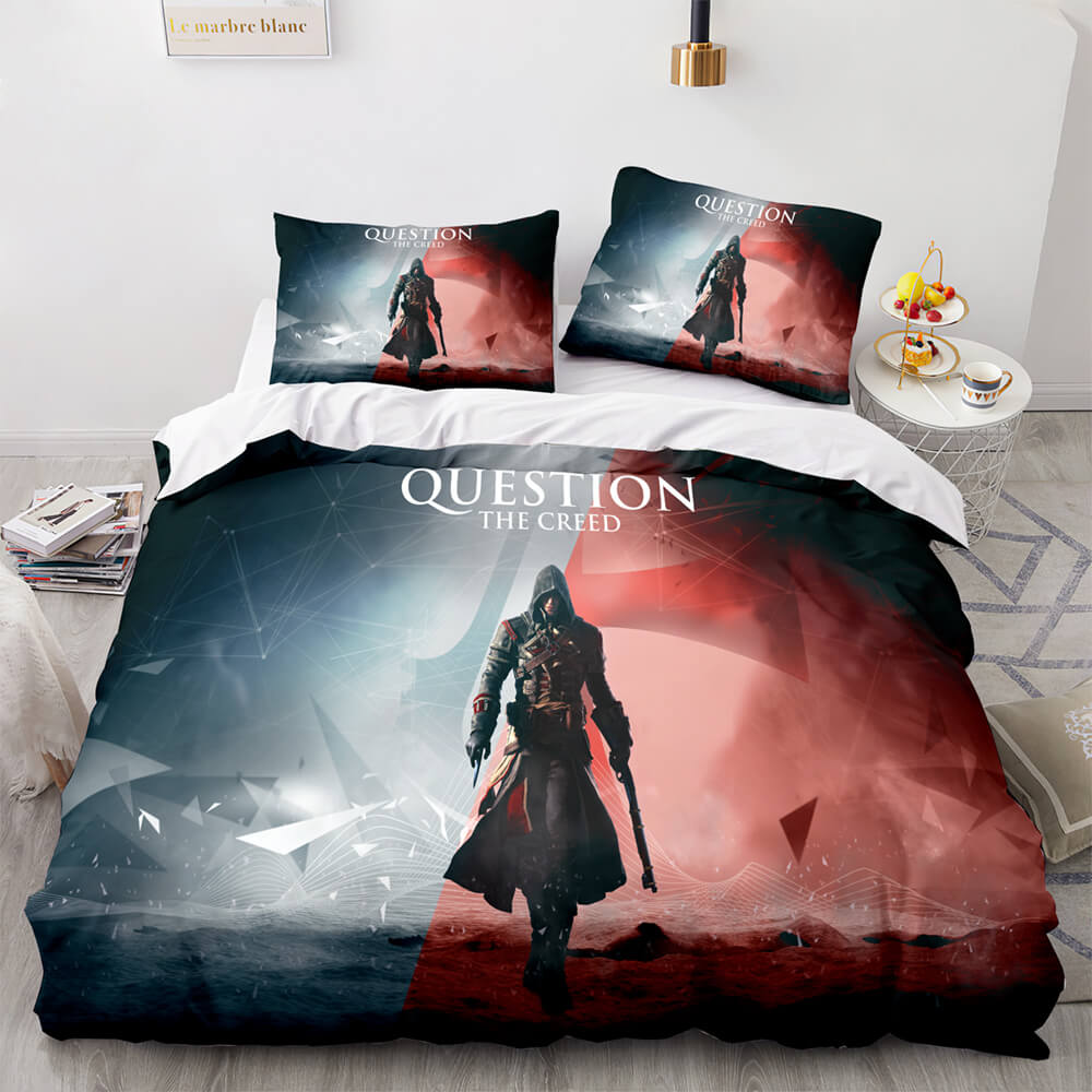 2024 NEW Assassin's Creed Bedding Set Quilt Covers Without Filler