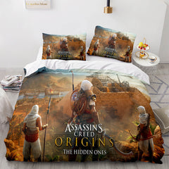 2024 NEW Assassin's Creed Bedding Set Quilt Covers Without Filler