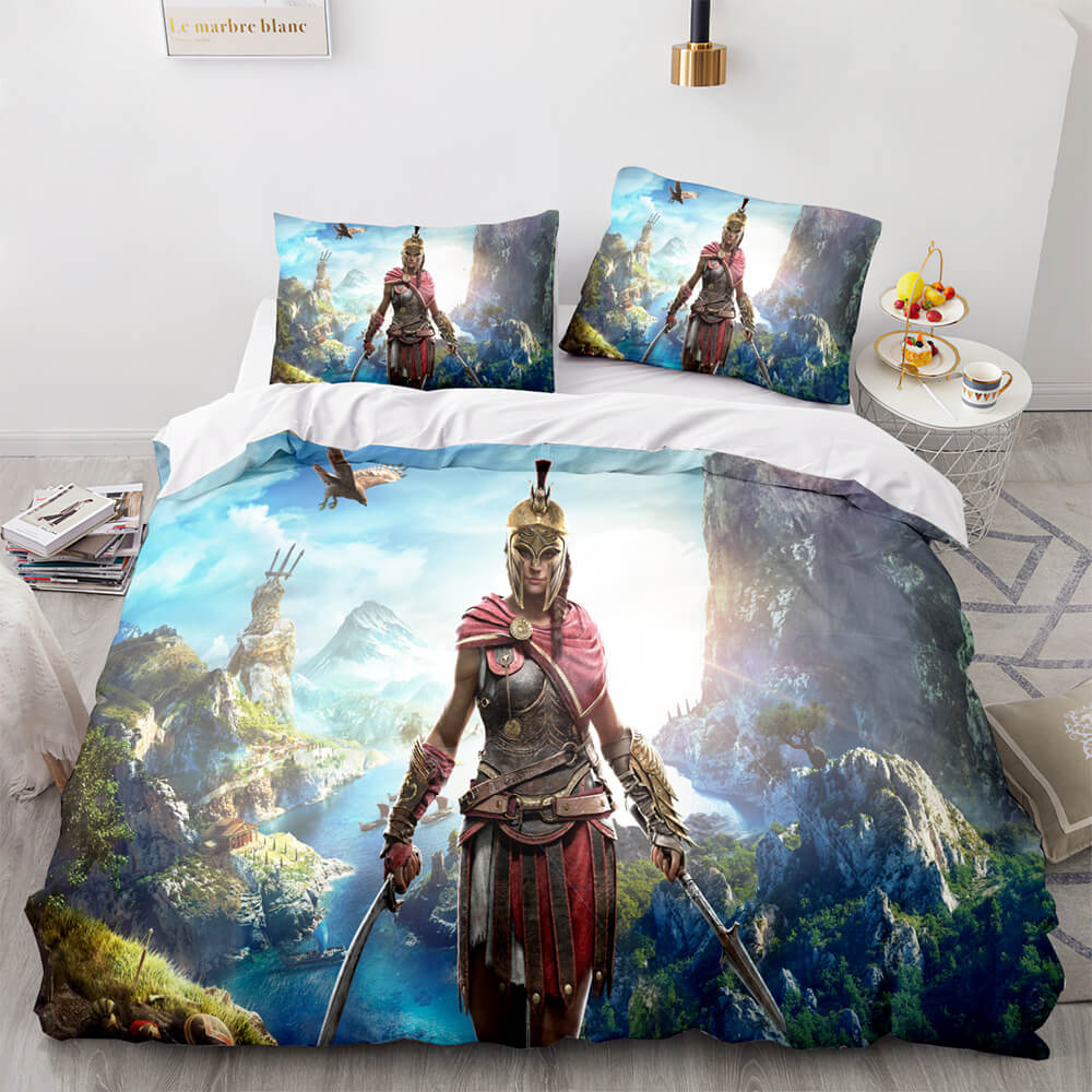 2024 NEW Assassin's Creed Bedding Set Quilt Covers Without Filler