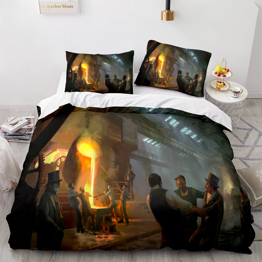 2024 NEW Assassin's Creed Bedding Set Quilt Covers Without Filler