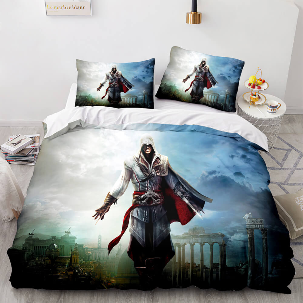 2024 NEW Assassin's Creed Bedding Set Quilt Covers Without Filler