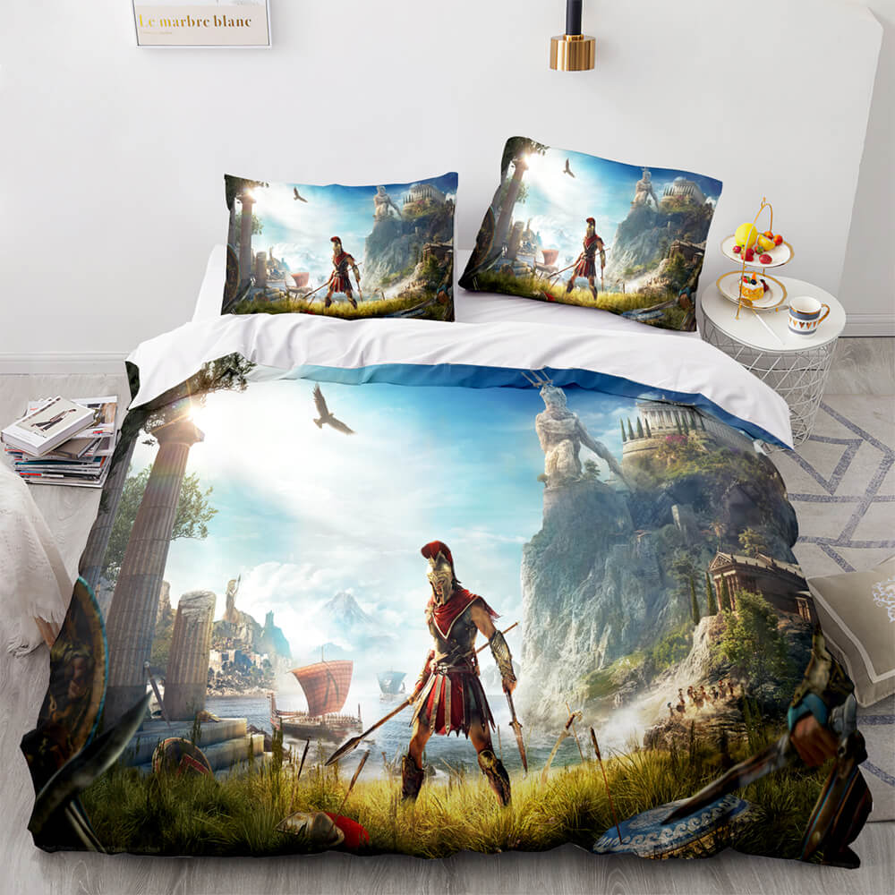 2024 NEW Assassin's Creed Bedding Set Quilt Covers Without Filler