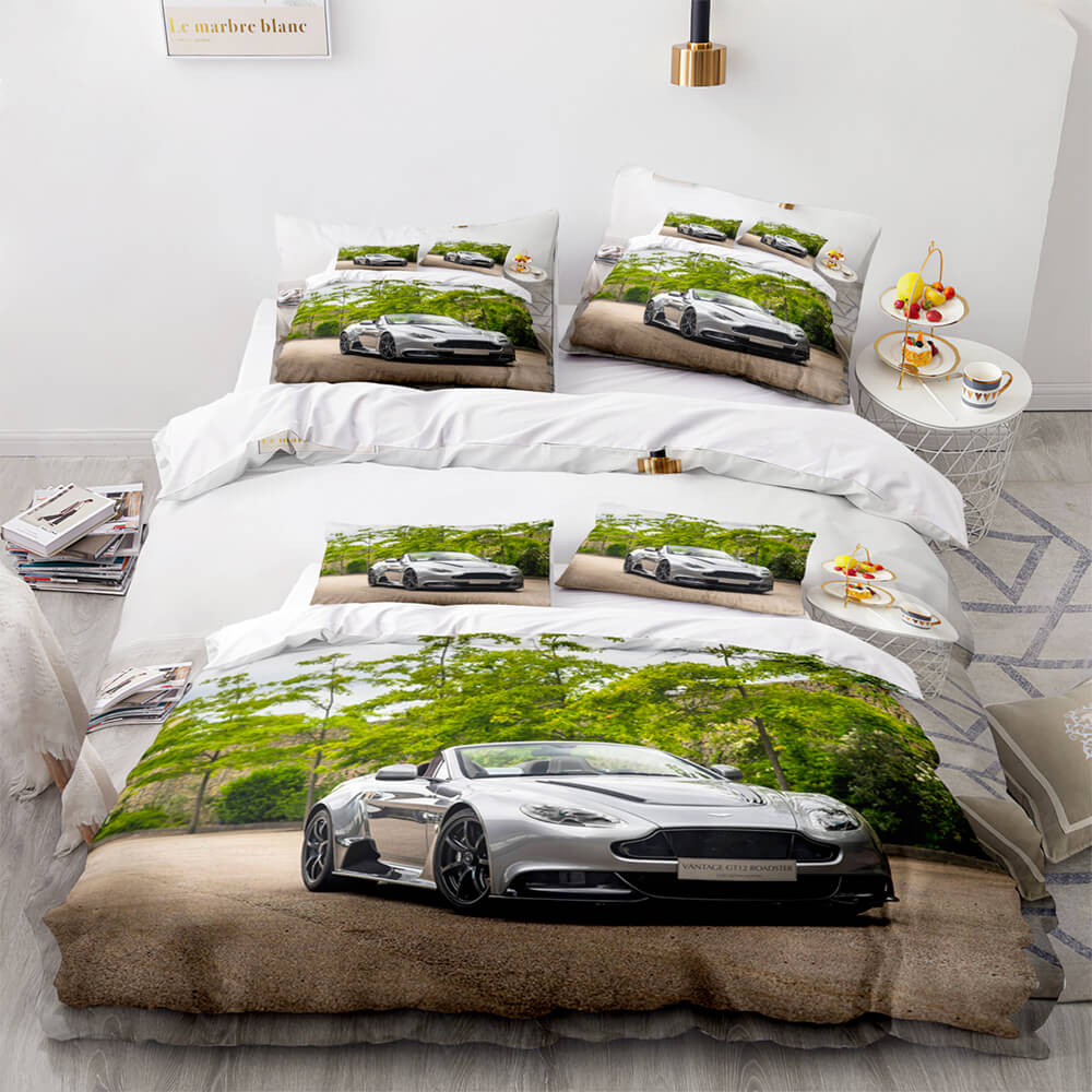 2024 NEW Aston Martin Car Cosplay Bedding Set Quilt Covers