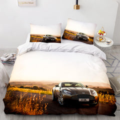 2024 NEW Aston Martin Car Cosplay Bedding Set Quilt Covers