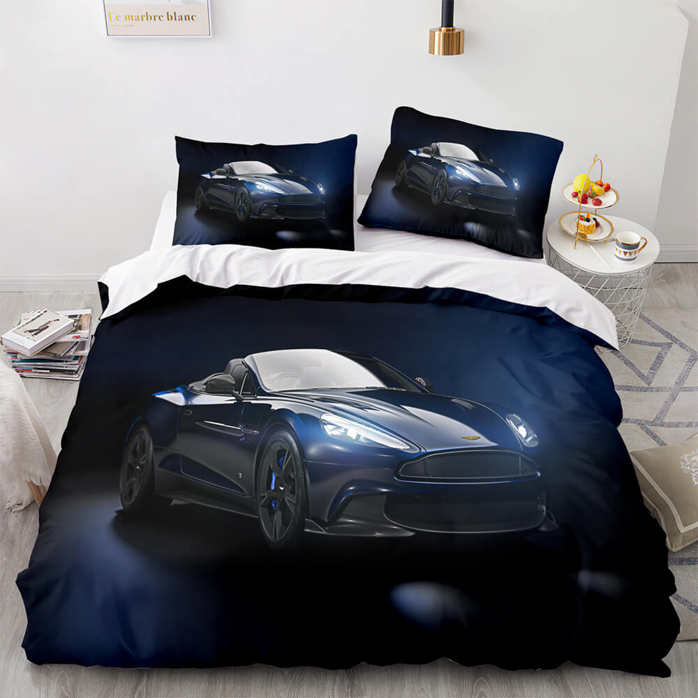 2024 NEW Aston Martin Car Cosplay Bedding Set Quilt Covers