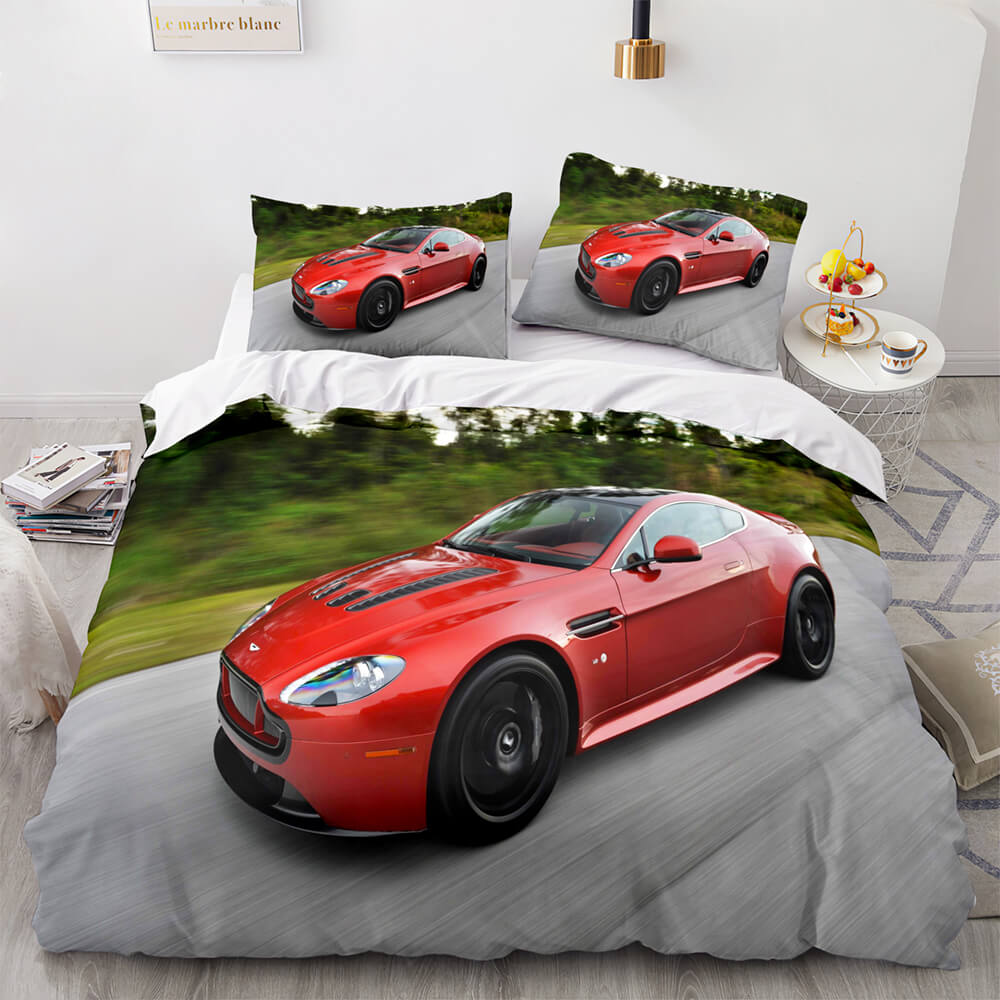 2024 NEW Aston Martin Car Cosplay Bedding Set Quilt Covers